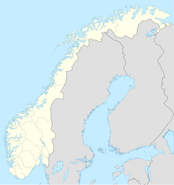 Kvitberget is located in Norway