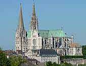 Kathedrale Notre-Dame de Chartres, gotische Kreuzbasilika