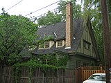 Establo Charles Roberts. Oak Park (1896) reconvertida a vivienda.