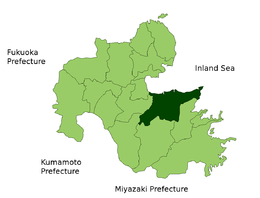 Ōita – Mappa