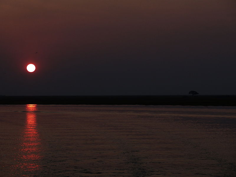 File:Okavango Sunset.JPG