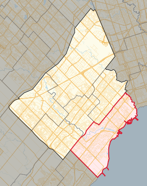 Federal Electoral District Mississauga—Lakeshore