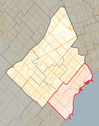 <span class="mw-page-title-main">Mississauga—Lakeshore</span> Federal electoral district in Ontario, Canada