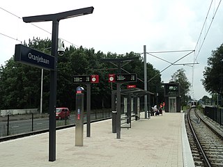 <span class="mw-page-title-main">Oranjebaan tram stop</span> Tram station in Amstelveen, Netherlands
