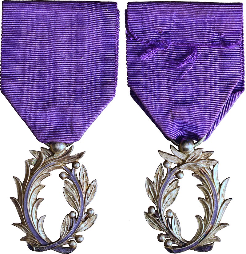 Médaille de l'Ordre des Palmes Académiques