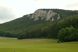 Peilstein, view from the B11 (south-southeast)