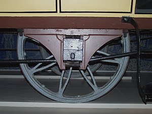 Immagine Personenwagen Bayerische Ludwigsbahn 1835 Rad 13032010.JPG.