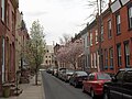 Bucknell Street, Fairmount, Philadelphia, PA 19130, 800 block, looking north