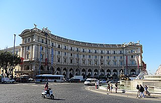 <span class="mw-page-title-main">Anantara Palazzo Naiadi Rome Hotel</span> Building in Rome, Italy