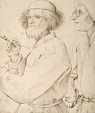 De Moler an de Keefer vum Pieter Bruegel den Eeleren, 1565