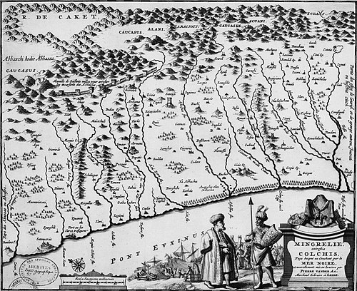 Абхазский феодал. Карта Арканджело Ламберти. Карта 1714 года. Великая Абхазская стена на карте. Абхазская стена на древних картах.