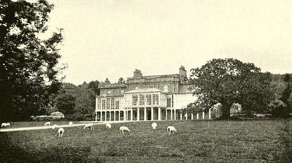 Pitfour House around the late 1800s