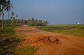 Plage Togbin Bénin menant vers le village de Togbin