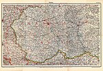 с. Городок на військовій німецькій мапі з 1916 р.