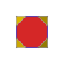 Thumbnail for File:Polyhedron truncated 6 from red.png