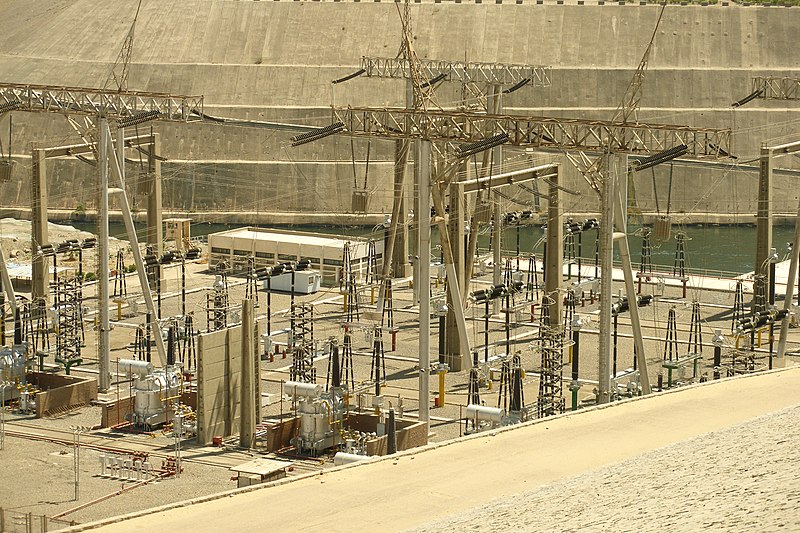 File:Power plant, Aswan Dam, Aswan, Egypt.jpg