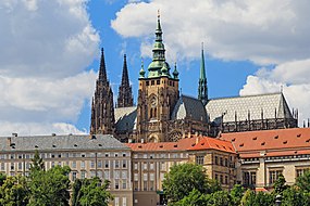 Prague 07-2016 view from Lesser Town Tower of Charles Bridge img5.jpg