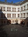 Praha - Malá Strana, U Sovových mlýnů 4, Lichtenštejnský palác - nádvoří