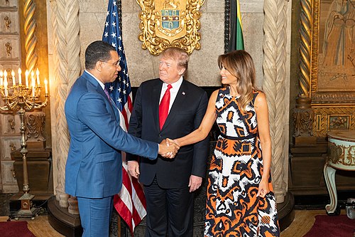 President Trump and First Lady Melania Trump Meets with Caribbean Leaders (32502633967).jpg