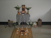 An altar dedicated to the pretos velhos spirits Pretos Velhos 3.jpg