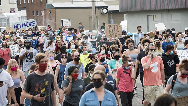 File:Protest against police violence - Justice for George Floyd, May 26, 2020 08.jpg