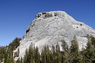 Pywiack Dome granite dome in Tuolumne Meadows, Yosemite National Park