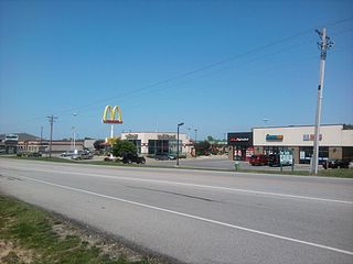 <span class="mw-page-title-main">Winfield, Indiana</span> Town in Indiana, United States