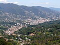 Panorama di Rapallo dalla frazione di San Martino di Noceto, Rapallo, Liguria, Italia