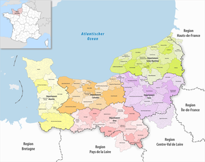 Gemeindeverbände in der Region Normandie