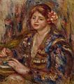 Pierre-Auguste Renoir: Frau mit Rose