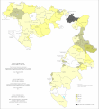Удео босанског језика у Републици Српској по општинама 2013. године