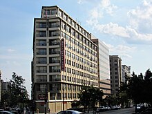 The Portland Flats was demolished in 1962. A Residence Inn by Marriott hotel now stands on the location. Residence Inn by Marriott Washington, DC Downtown.jpg
