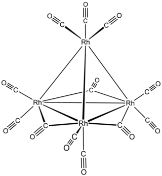 <span class="mw-page-title-main">Tetrarhodium dodecacarbonyl</span> Chemical compound