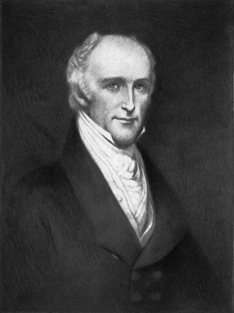 Richard Rush of Pennsylvania, a representative of President Jackson who helped to present a compromise to both governors