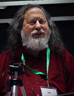 Richard Stallman at LibrePlanet 2019.jpg