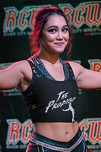 Record-tying two-time and current champion Roxanne Perez Rok-C in July 2021 (cropped).jpg