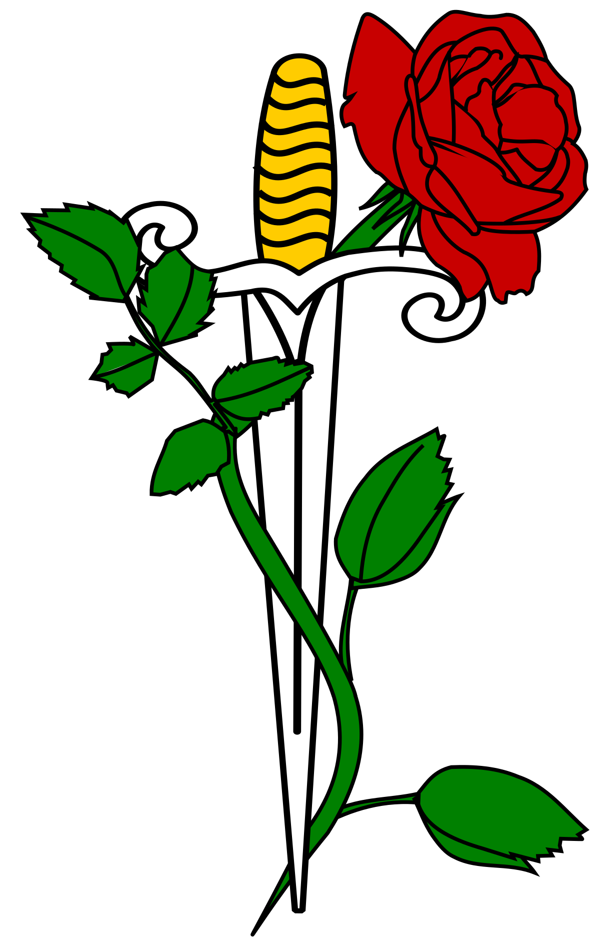 File:Rose flower.svg - Wikipedia