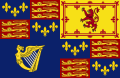 English royal standard of the Stuart era, which would comprise the left half of most the standards in this request.