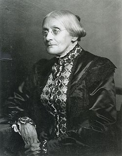 Susan B. Anthony 19th and 20th-century American womens rights activist