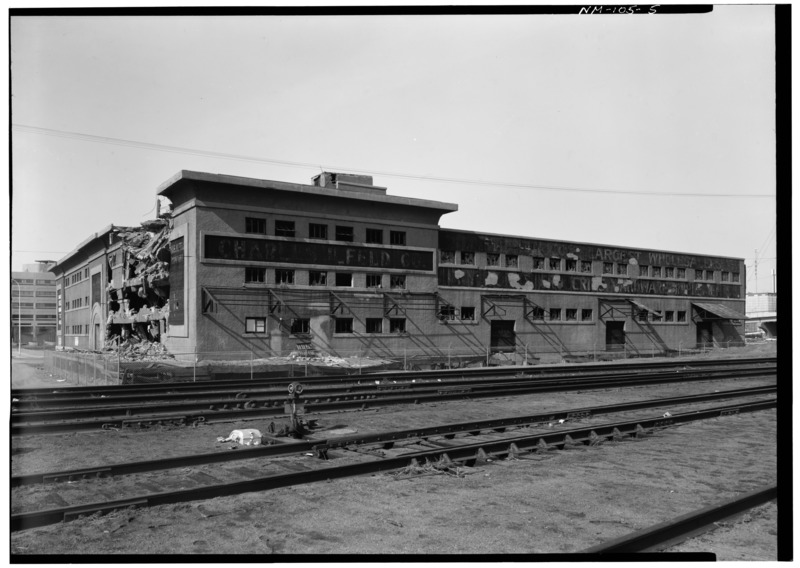 File:SOUTH AND EAST ELEVATIONS - Charles Ilfeld Company Warehouse, 200 First Street Northwest, Albuquerque, Bernalillo County, NM HABS NM,1-ALBU,3-5.tif