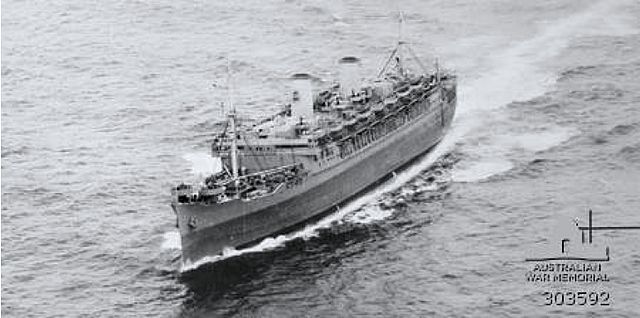 SS Mariposa, 28 March 1944.