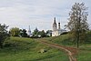 St. Nicholas Church from the ramparts to the Suzdal Kremlin in the background