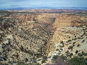 San Rafael Swell in central Utah.