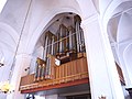 Sankt Nikolai Kirke (Kolding Kommune) kirkens orgel med 57 stemmer, bygget i 1977 af Marcussen & Søn.