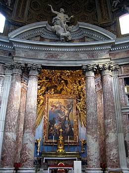 The Church of Sant'Andrea al Quirinale, designed by Gian Lorenzo Bernini. Sant'Andrea.jpg