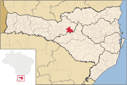 موقعیت فرایبورگو در نقشه