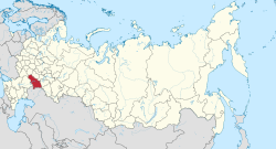 Lage innerhalb Russlands