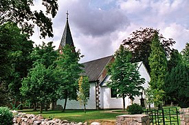 Satrup (Mittelangeln), the church St. Laurentius.jpg