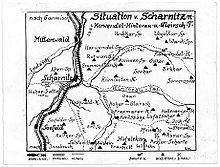 Das Gemeindegebiet von Scharnitz nach 1912