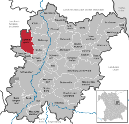 Schmidgaden - Localizazion